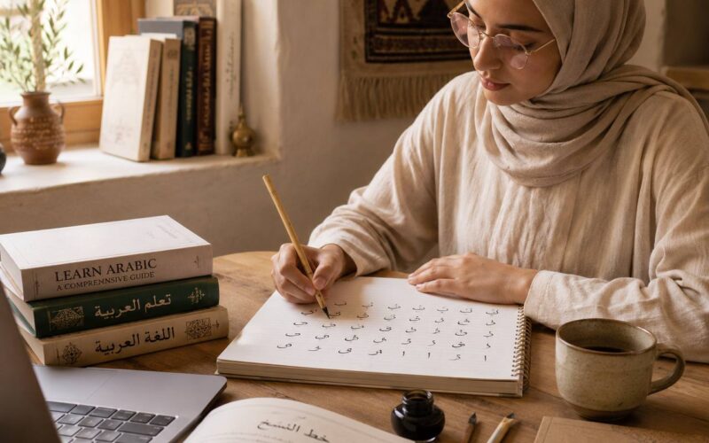 How to learn Arabic writing